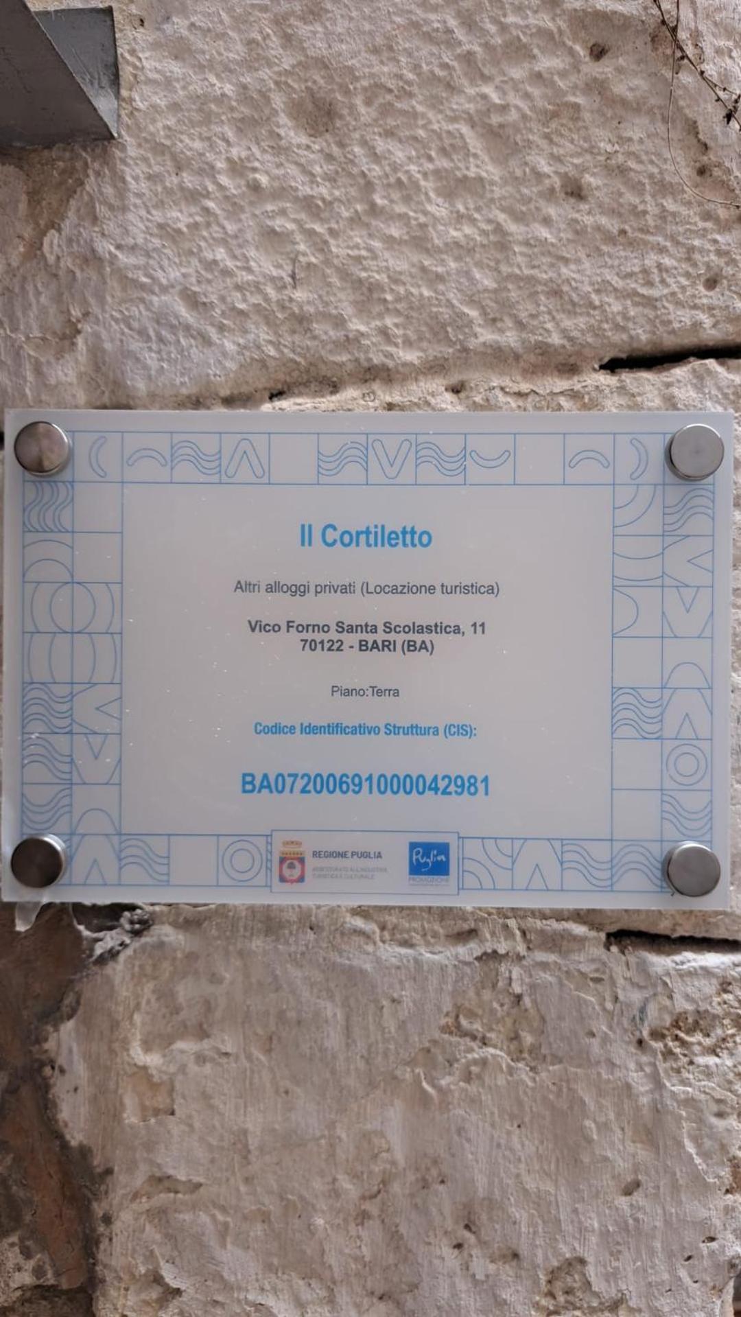 Il Cortiletto Apartment Bari Exterior photo